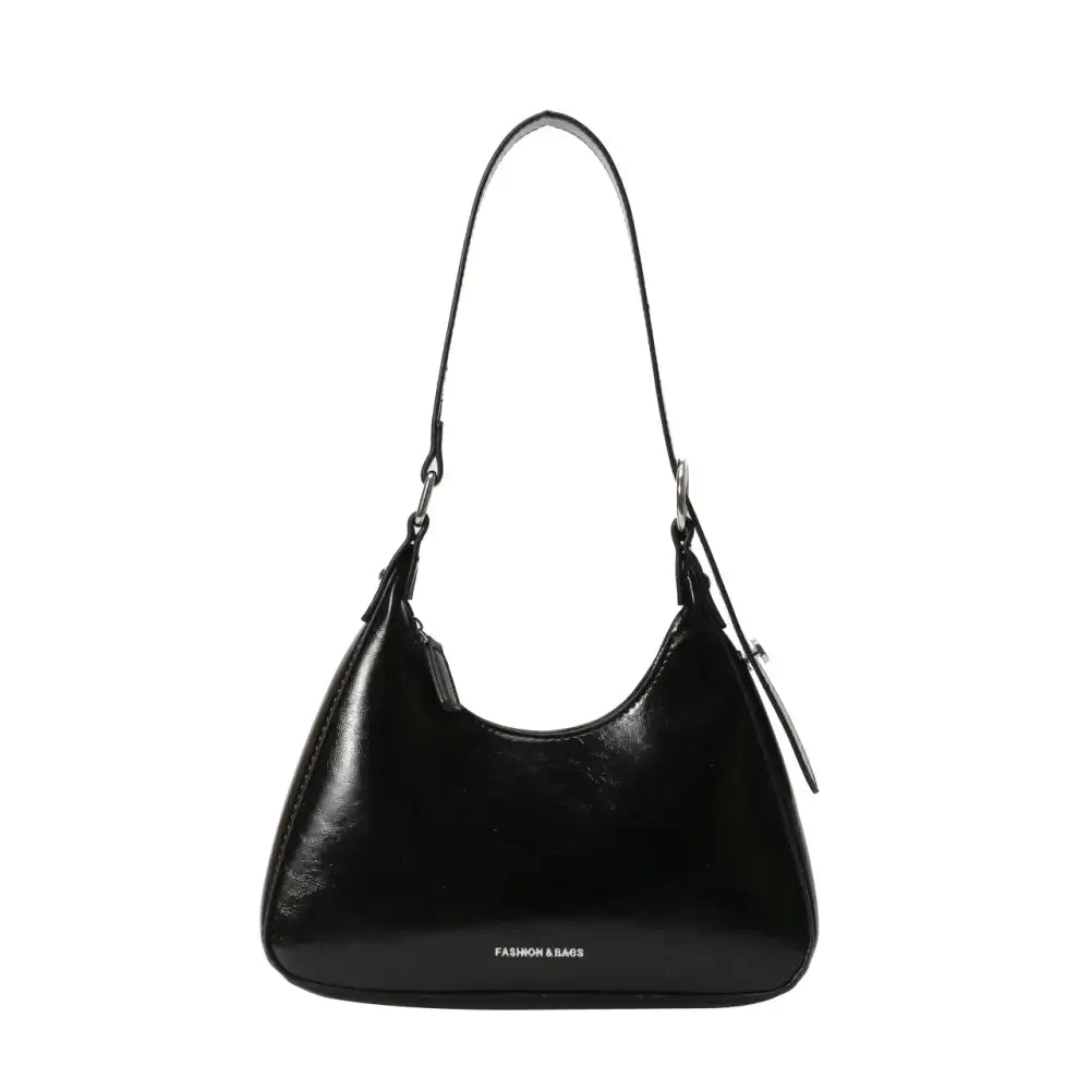 Adjustable Strap PU Leather Shoulder Bag