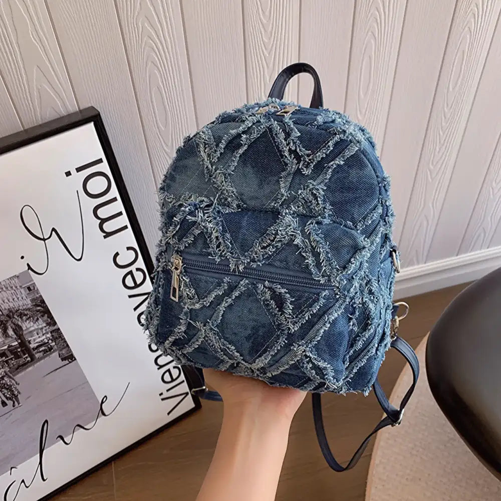 Fringe Edge Mini Backpack Bag