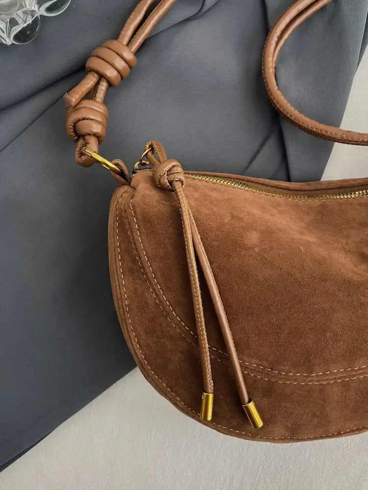 Knotted Strap Shoulder Bag