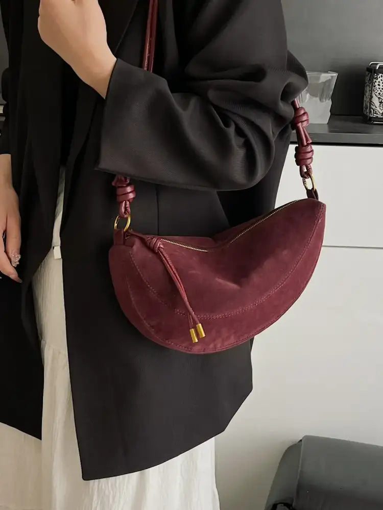 Knotted Strap Shoulder Bag