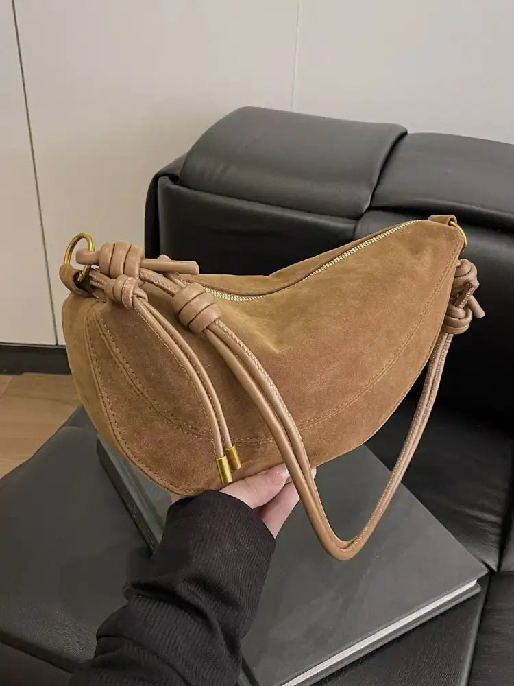 Knotted Strap Shoulder Bag