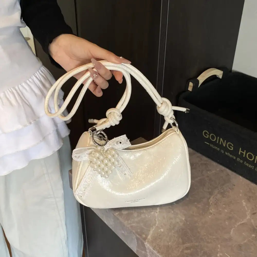 Knotted Strap Shoulder Bag