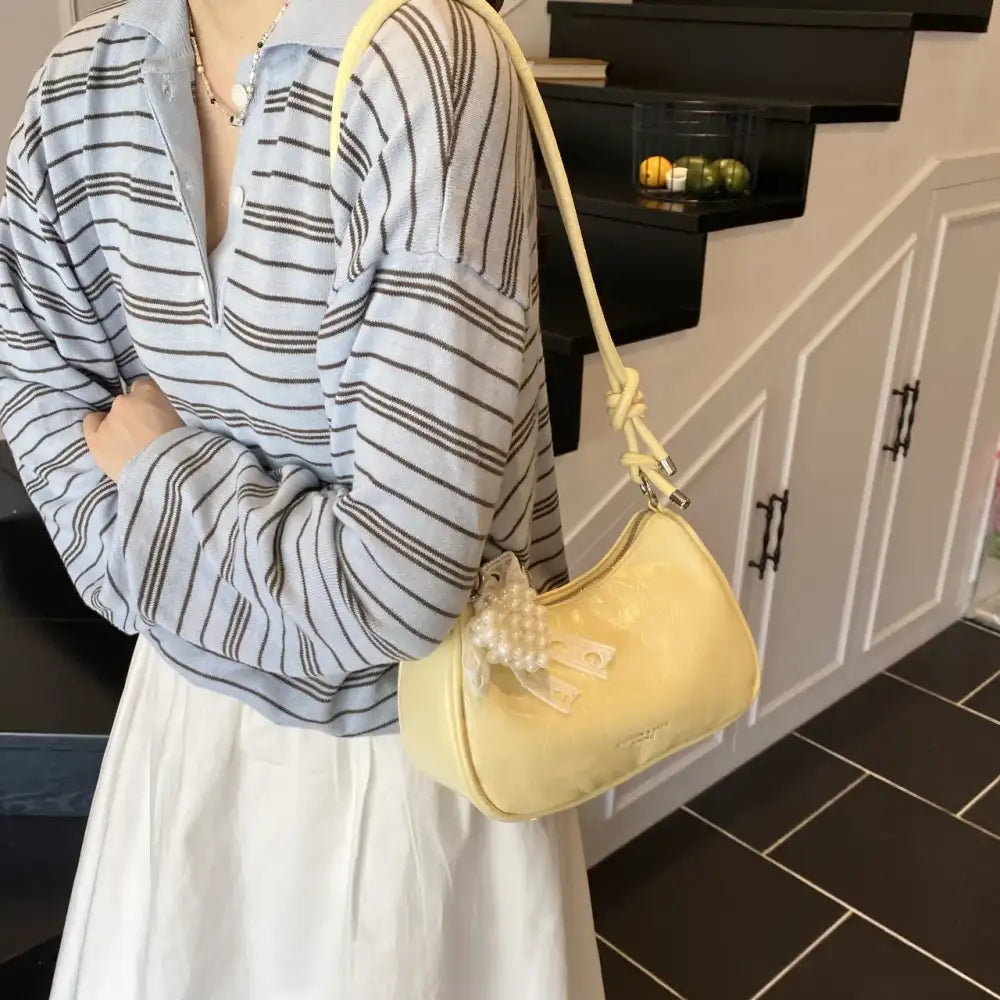 Knotted Strap Shoulder Bag