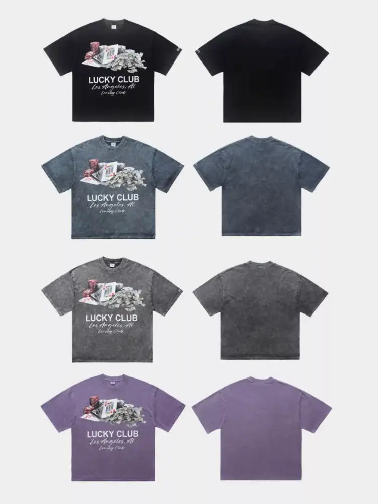 Men’s Graphic Round Neck Short Sleeve T-Shirt