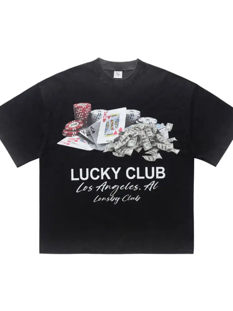 Men’s Graphic Round Neck Short Sleeve T-Shirt