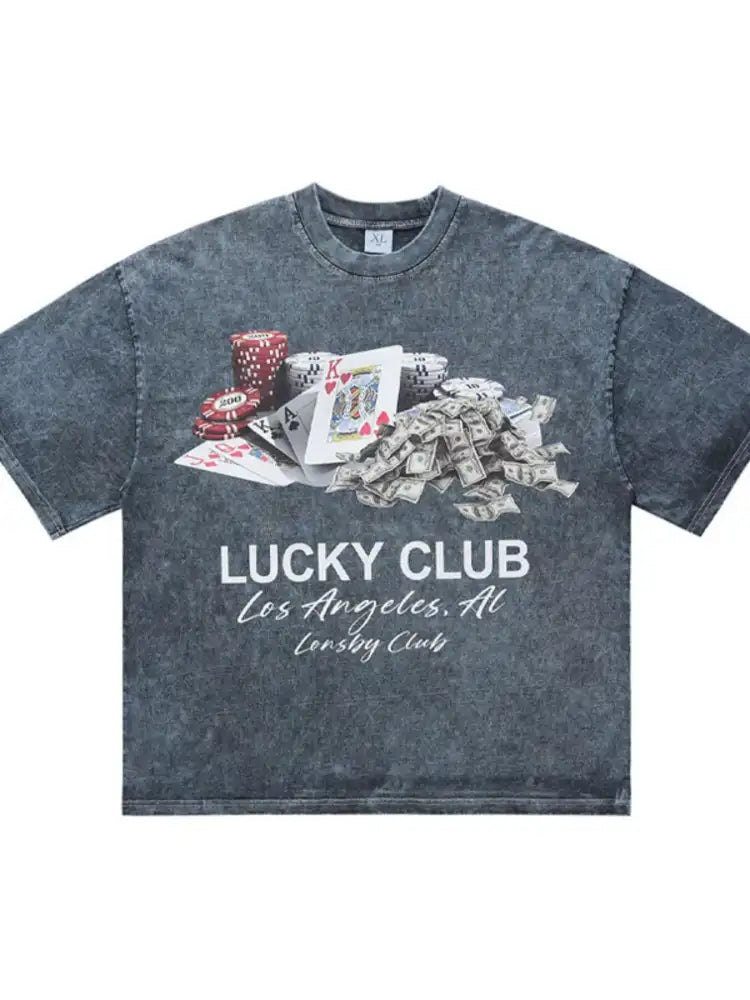 Men’s Graphic Round Neck Short Sleeve T-Shirt