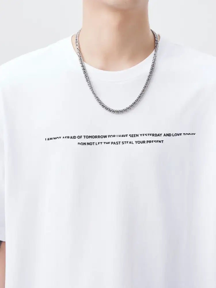 Men’s Plus Size Round Neck Short Sleeve T-Shirt