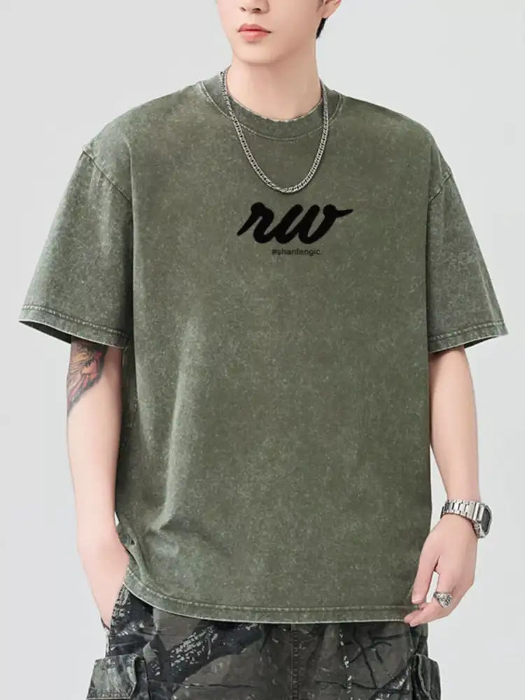Men’s Round Neck Short Sleeve T-Shirt