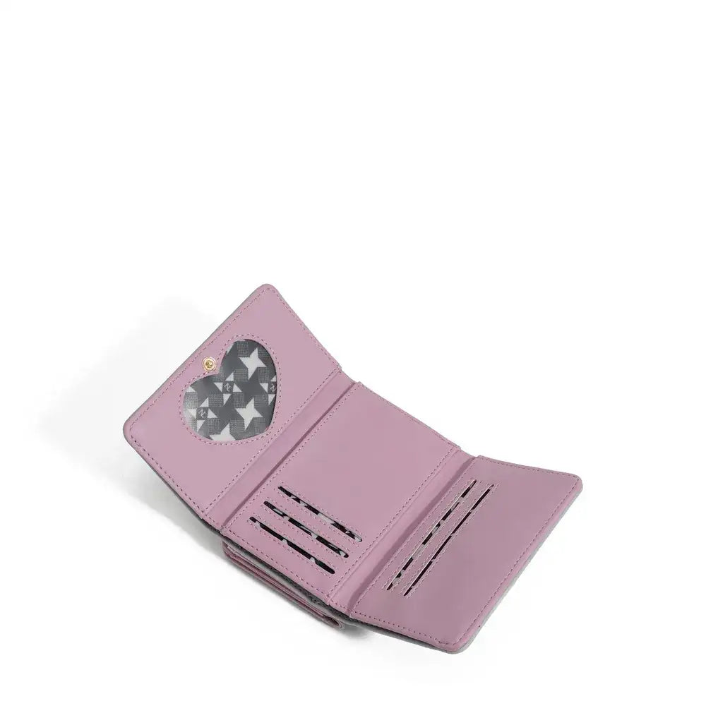 Nicole Lee USA Vegan Leather Trifold Wallet