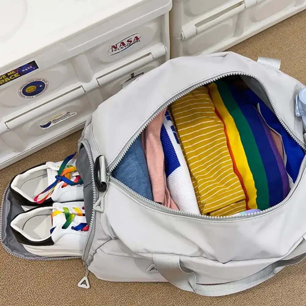 Nylon Solid Travel Bag