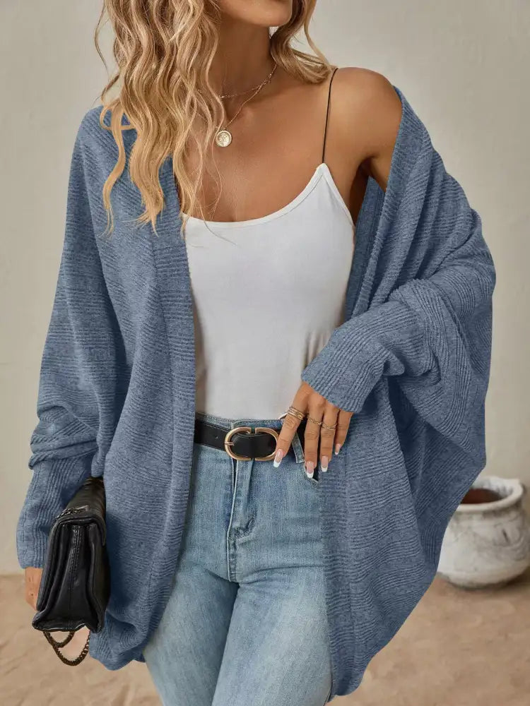 Open Front Cocoon Cardigan