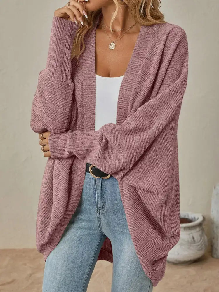 Open Front Cocoon Cardigan