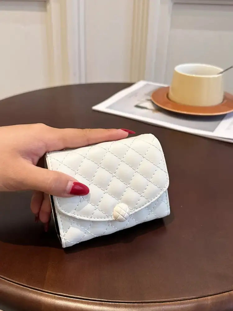 PU Leather Solid Color Wallet