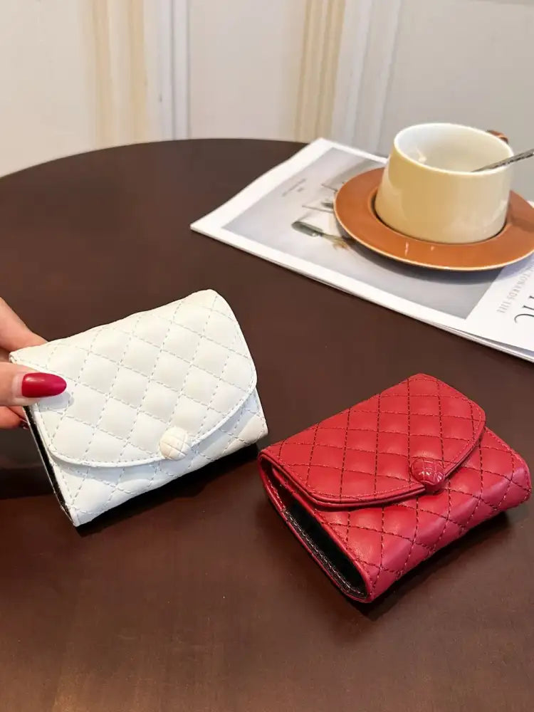 PU Leather Solid Color Wallet