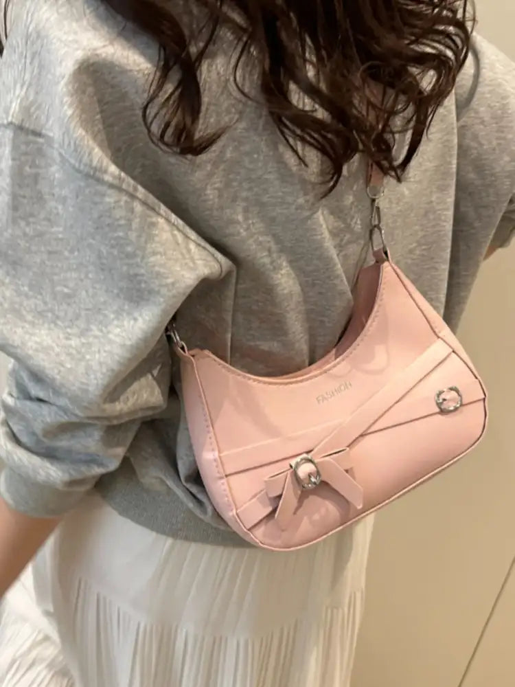 Adjustable Strap Leather Shoulder Bag