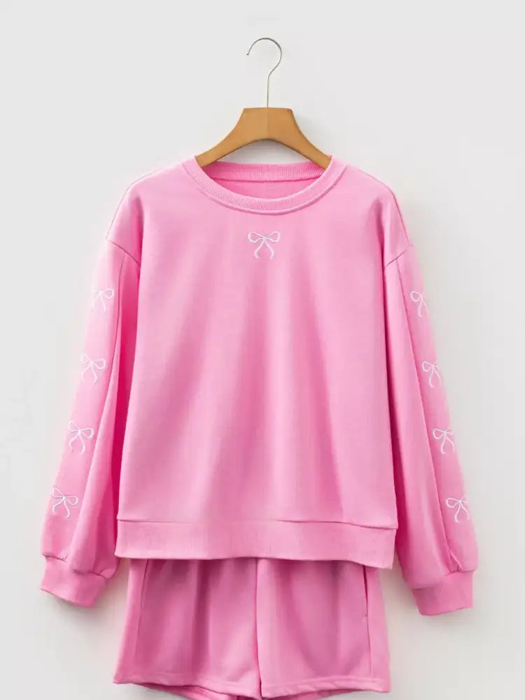 Basic Two-Piece Set Slightly Stretchy Polyester Cotton