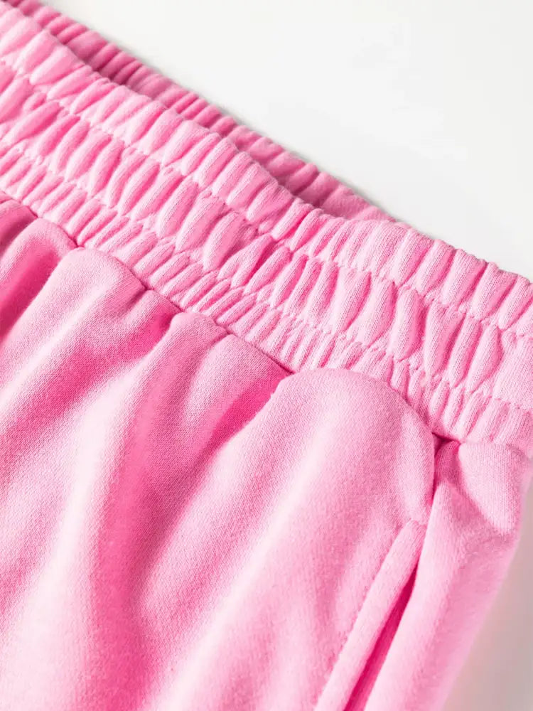 Basic Two-Piece Set Slightly Stretchy Polyester Cotton