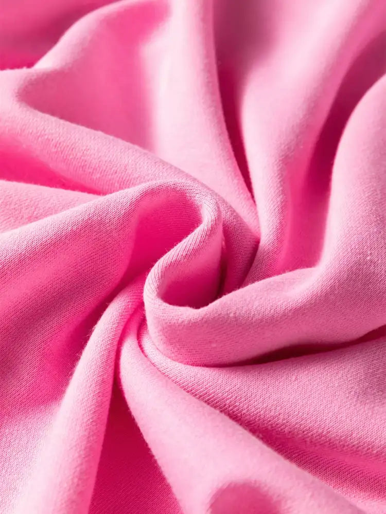 Basic Two-Piece Set Slightly Stretchy Polyester Cotton