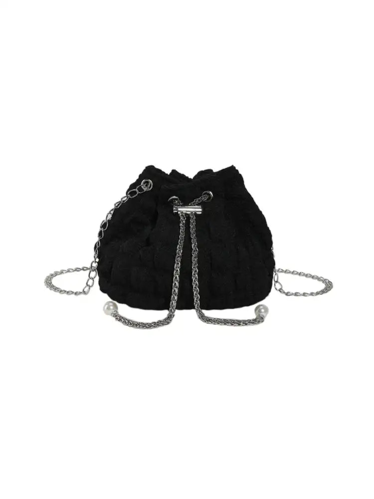 Bubble Texture Bucket Bag