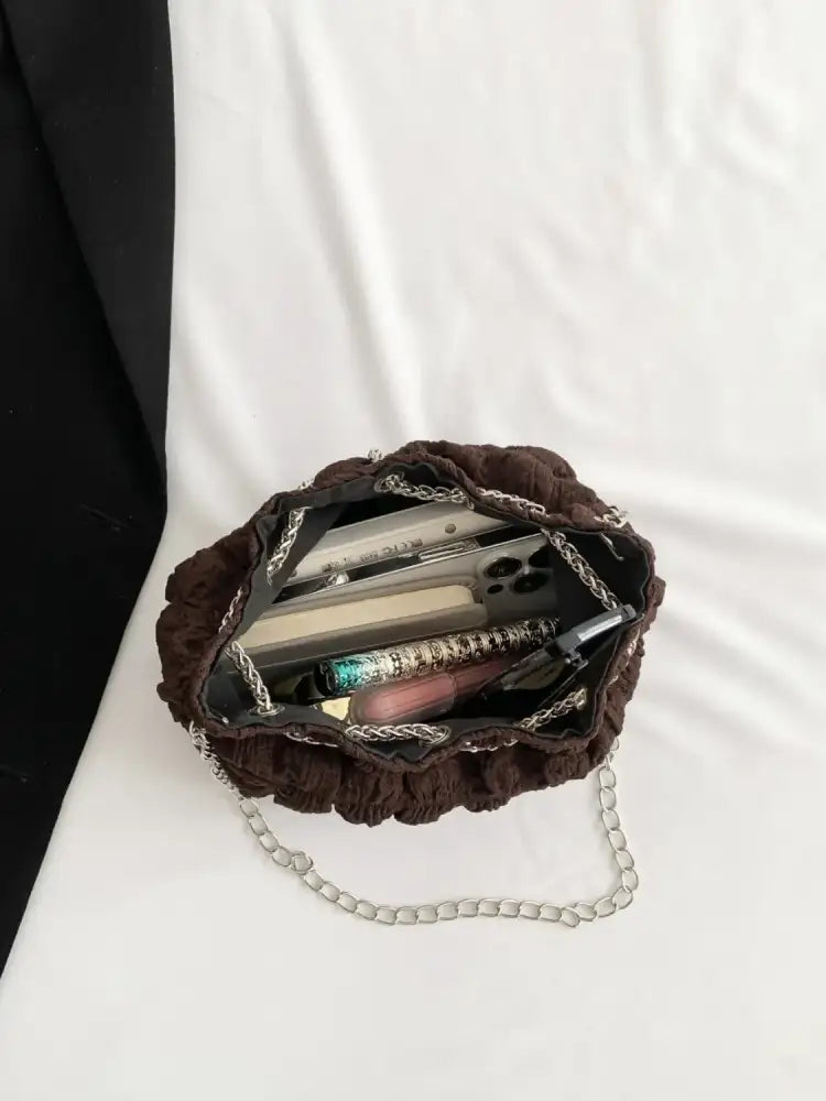 Bubble Texture Bucket Bag