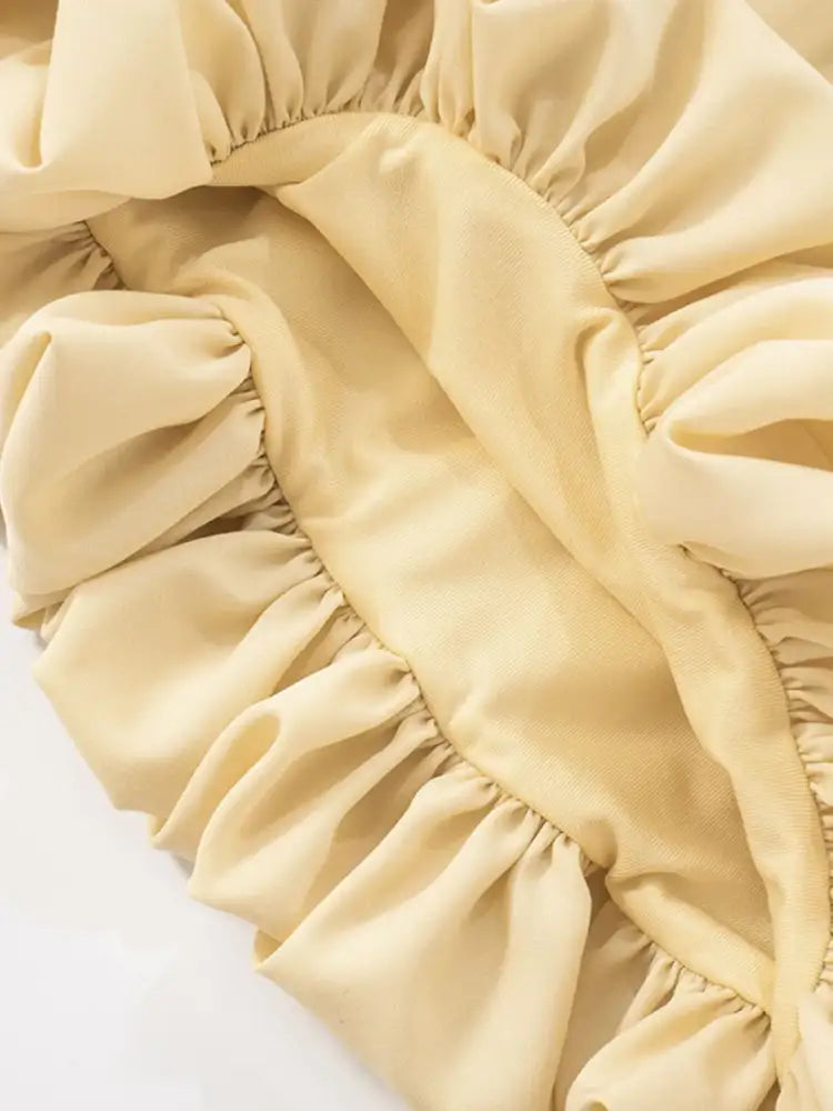 Button Back Halter Crop Top and Shorts Set