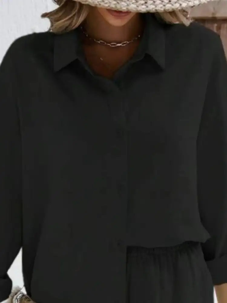 Button Down Shirt and Shorts Set