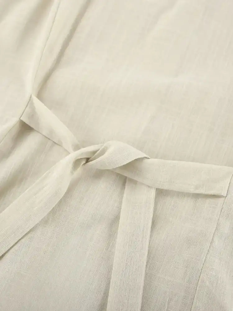 Button Up V-Neck Vest and Shorts Set