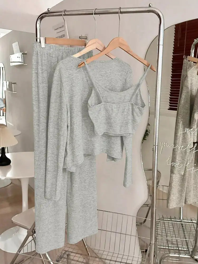 Cami & Shorts and Cardigan Set