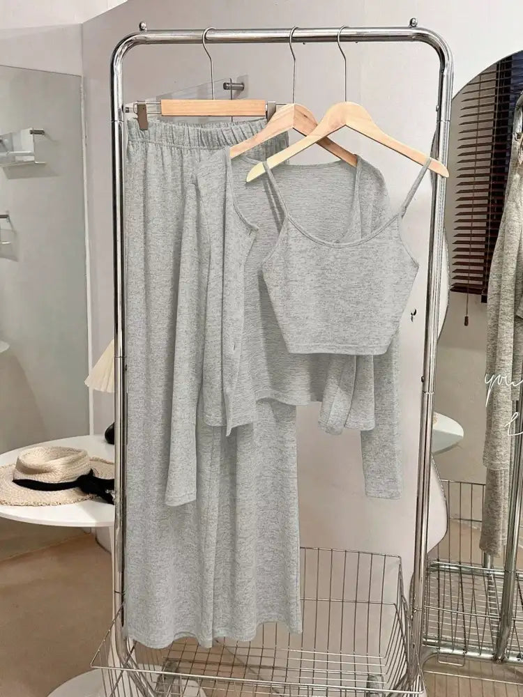 Cami & Shorts and Cardigan Set