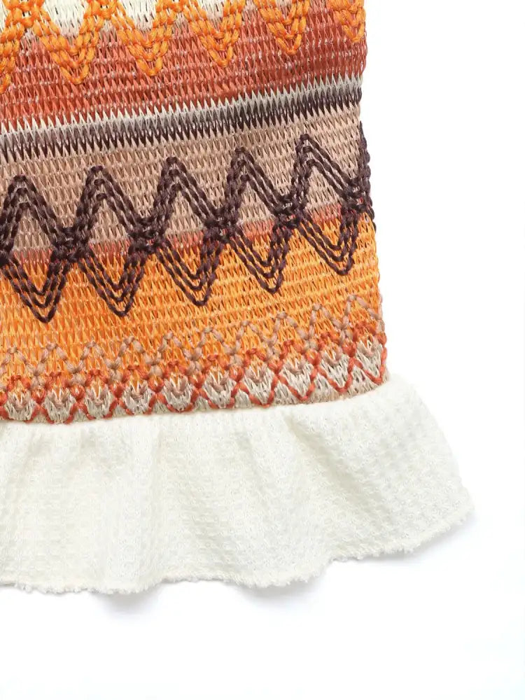 Cami Top and Drawstring Skirt Set