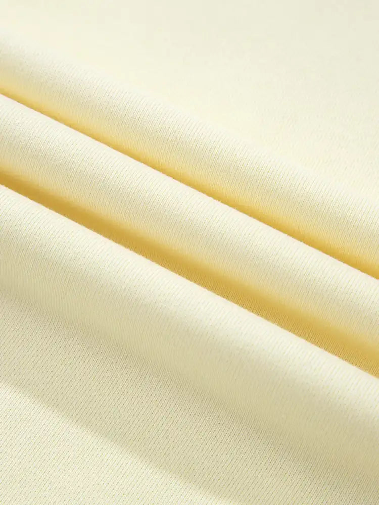 Color Block Round Neck Top and Pants Set