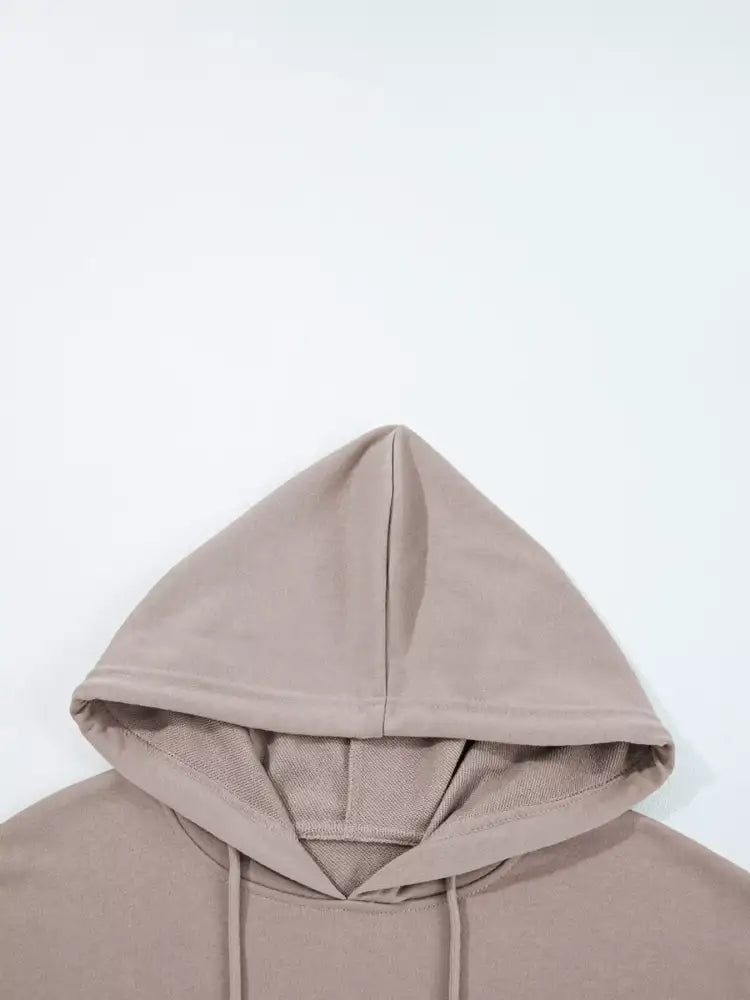 Colorblock Patchwork Baggy Hoodie