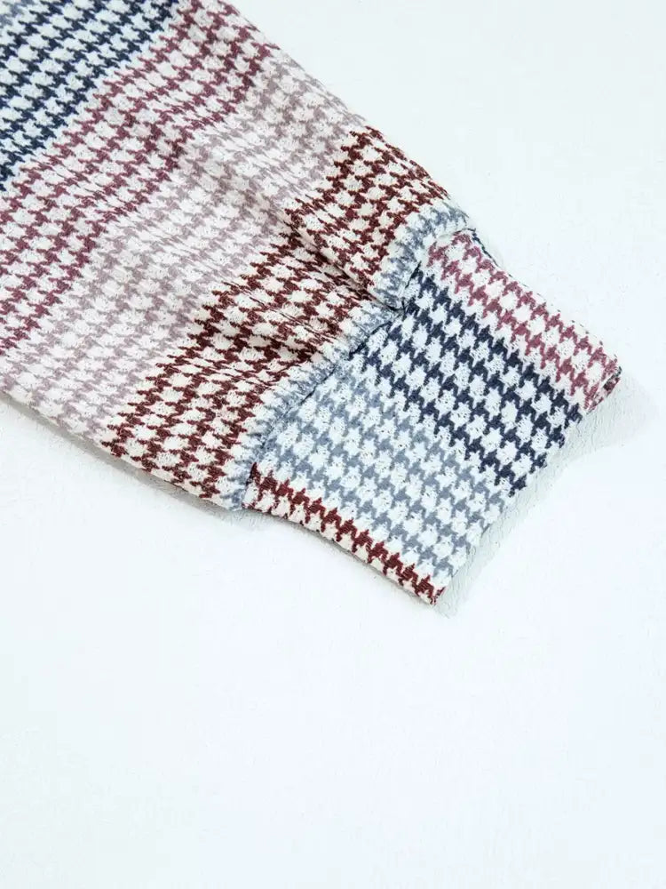 Colorblock Patchwork Baggy Hoodie