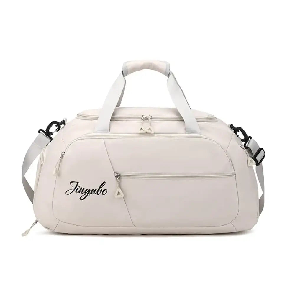 Contrast Nylon Travel Bag