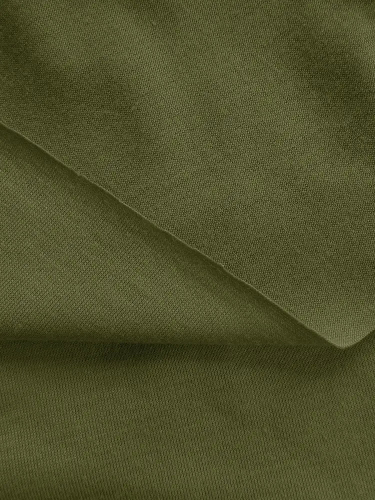 Deep V-Neck Cropped T-Shirt