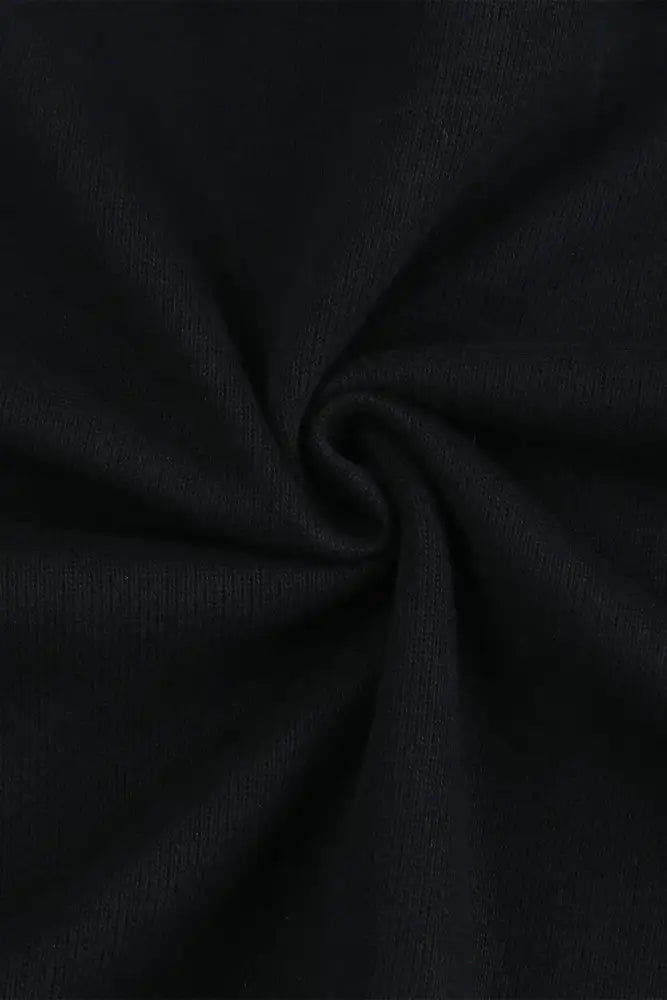 Exposed Seam Long Sleeve Hoodie