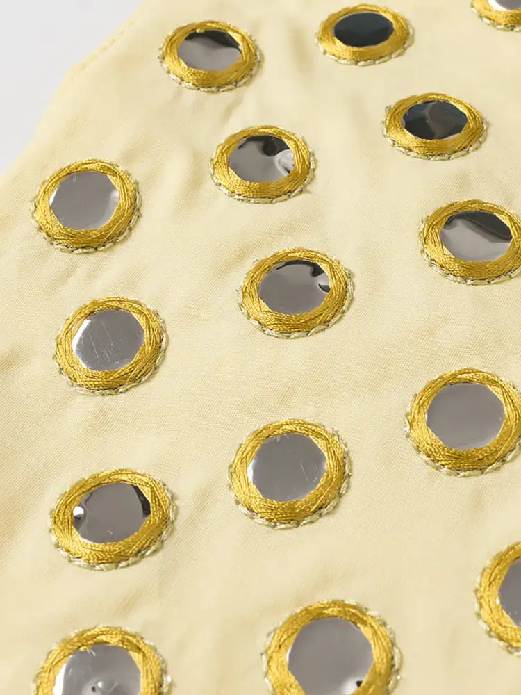 Eyelet Cami and Bubble Skirt Set