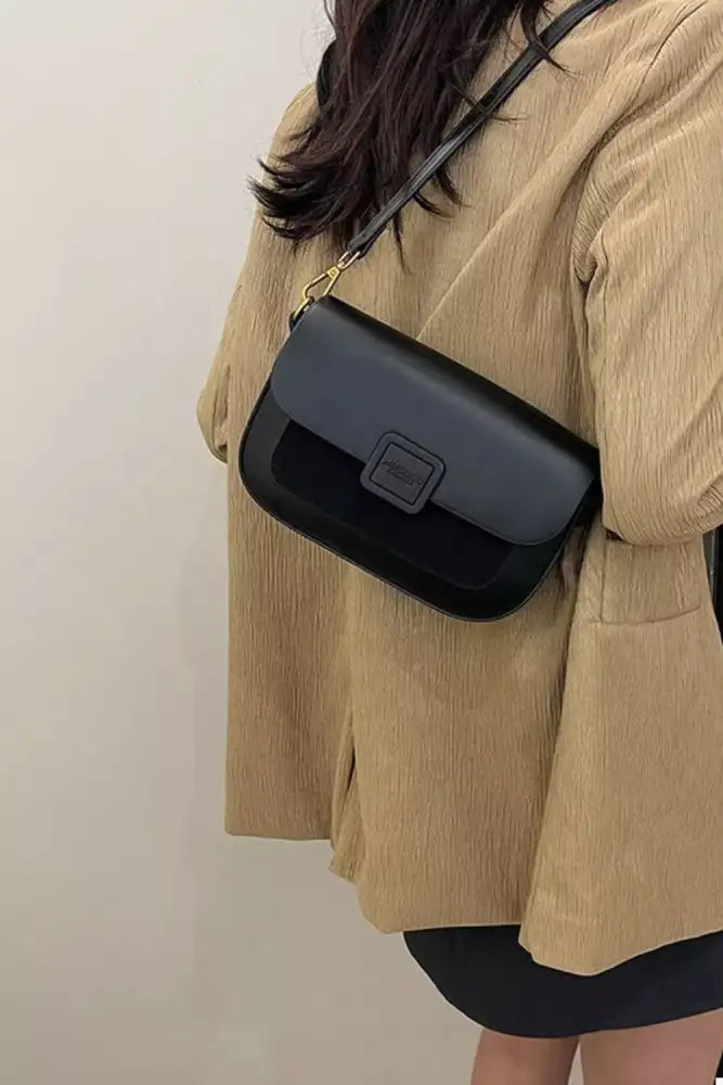 Flap Closure Shoulder Bag