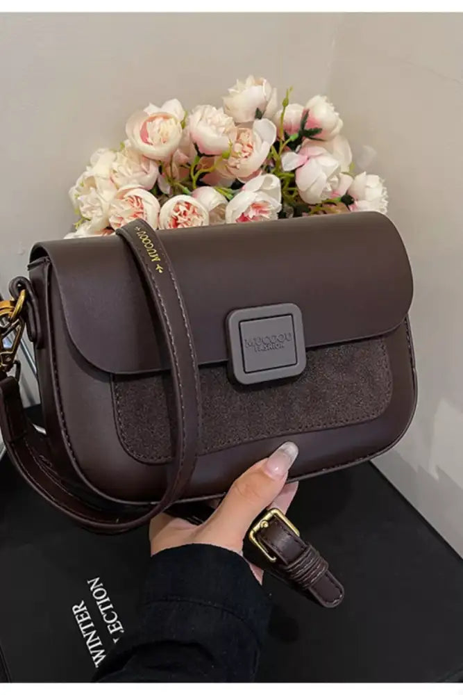 Flap Closure Shoulder Bag