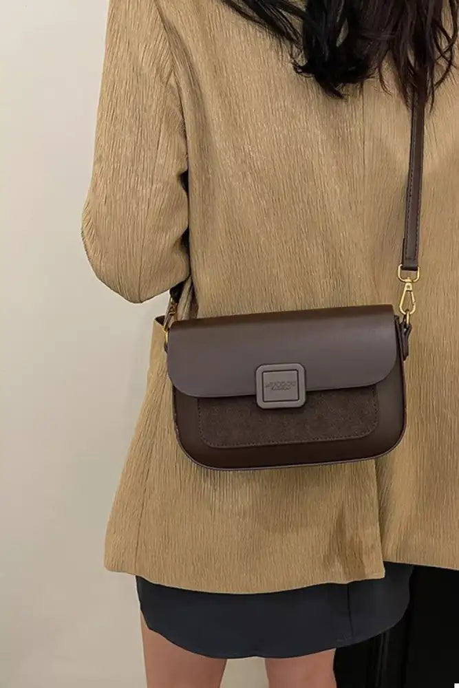 Flap Closure Shoulder Bag