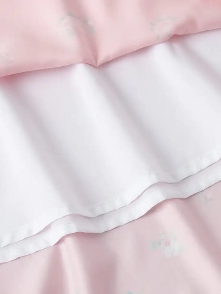 Floral Print Cami and Skirt Set