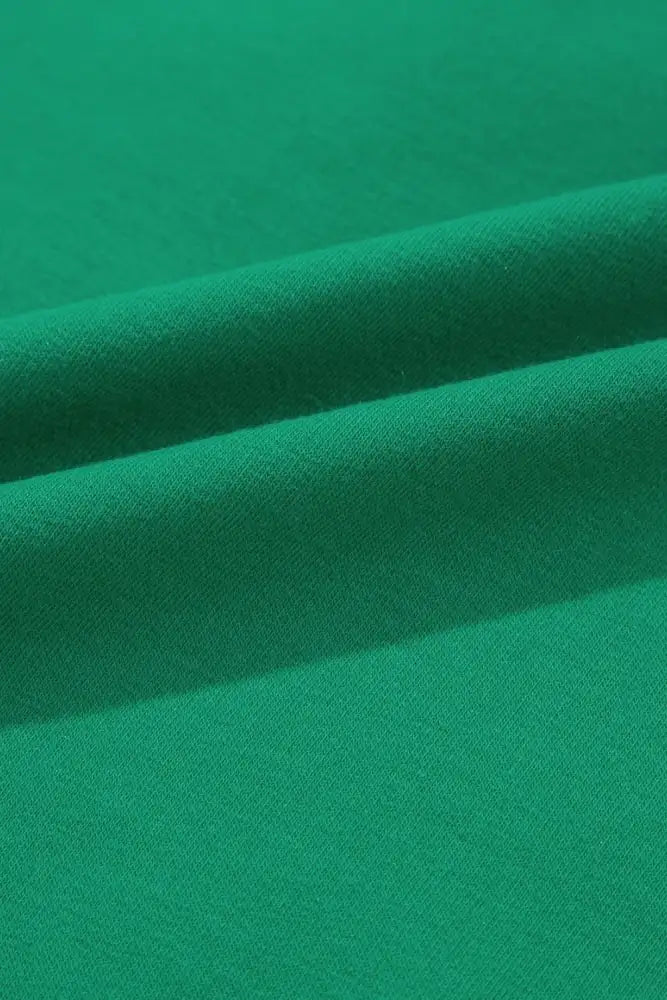 Frill Zip Front Puff Sleeve Top and Skort Set