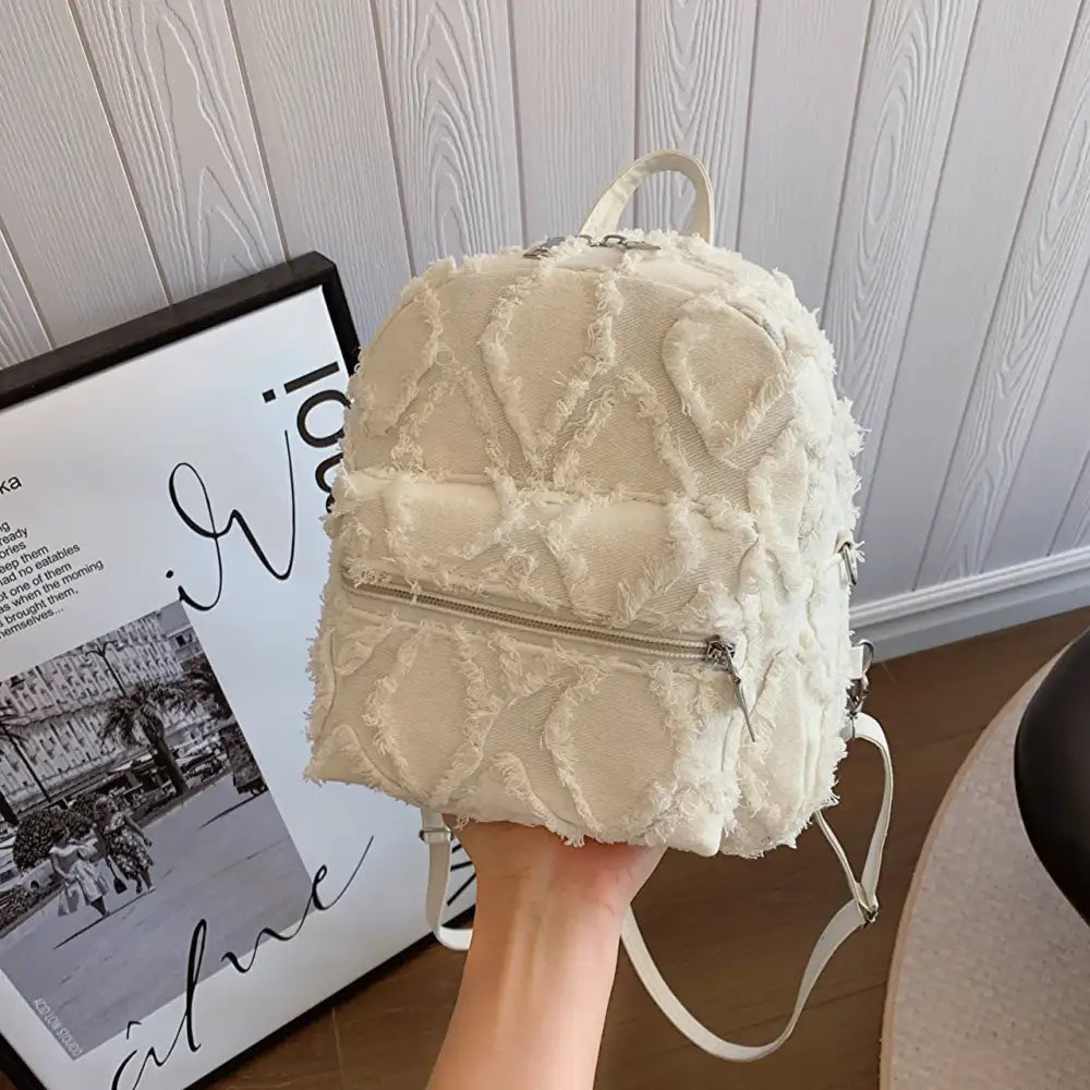 Fringe Edge Mini Backpack Bag