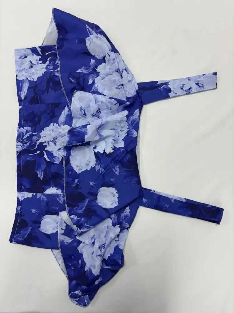 Full Size Floral Cami and Layered Skirt Set Plus