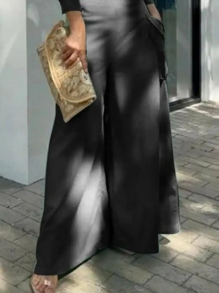 Full Size Long Sleeve Top and Pants Set Plus