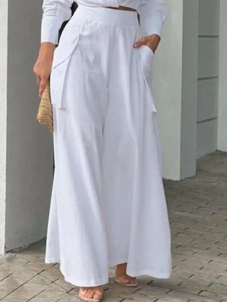 Full Size Long Sleeve Top and Pants Set Plus