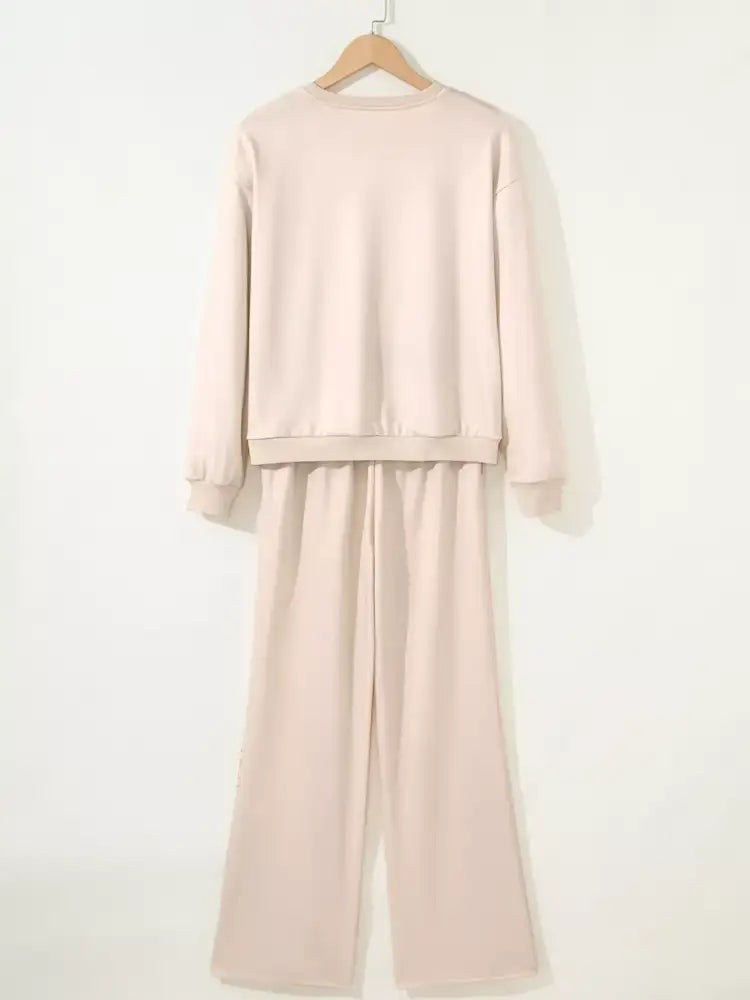 GINGERBREAD BAKERY Christmas Long Sleeve Top and Pants 2pcs Set