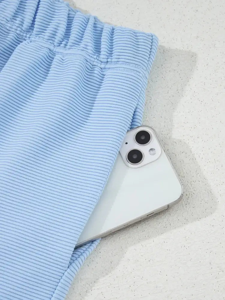 Half Zip Short Sleeve Polo and Shorts Set