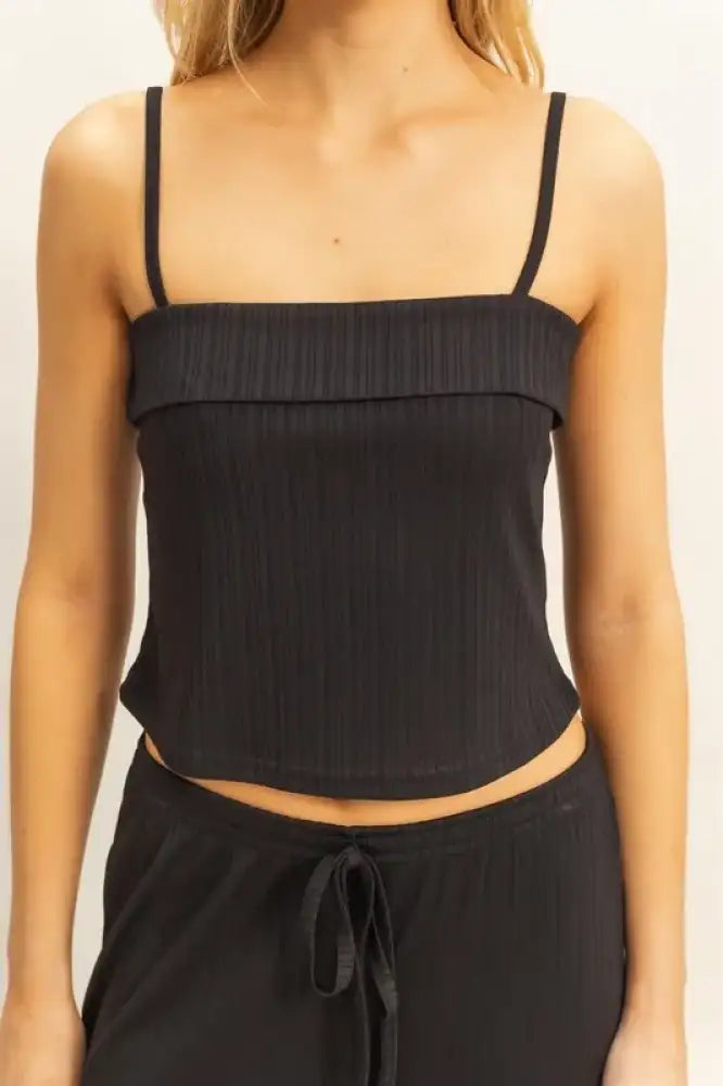 HYFVE Rib Knit Cami Top and Pants Set