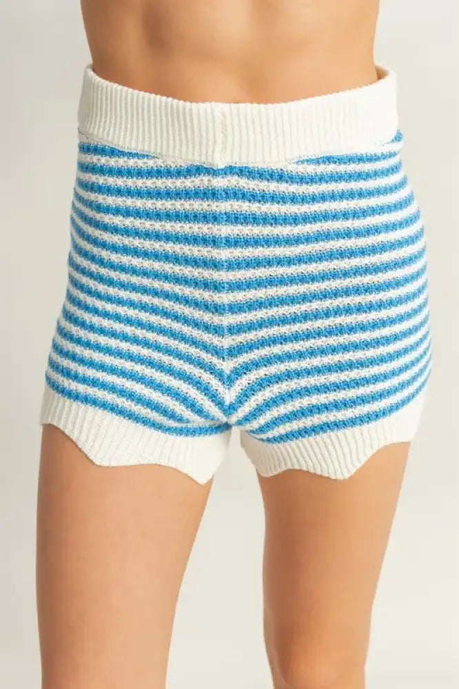 HYFVE Striped Cropped Tank and Shorts Set